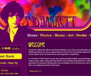 Syd Barrett Website